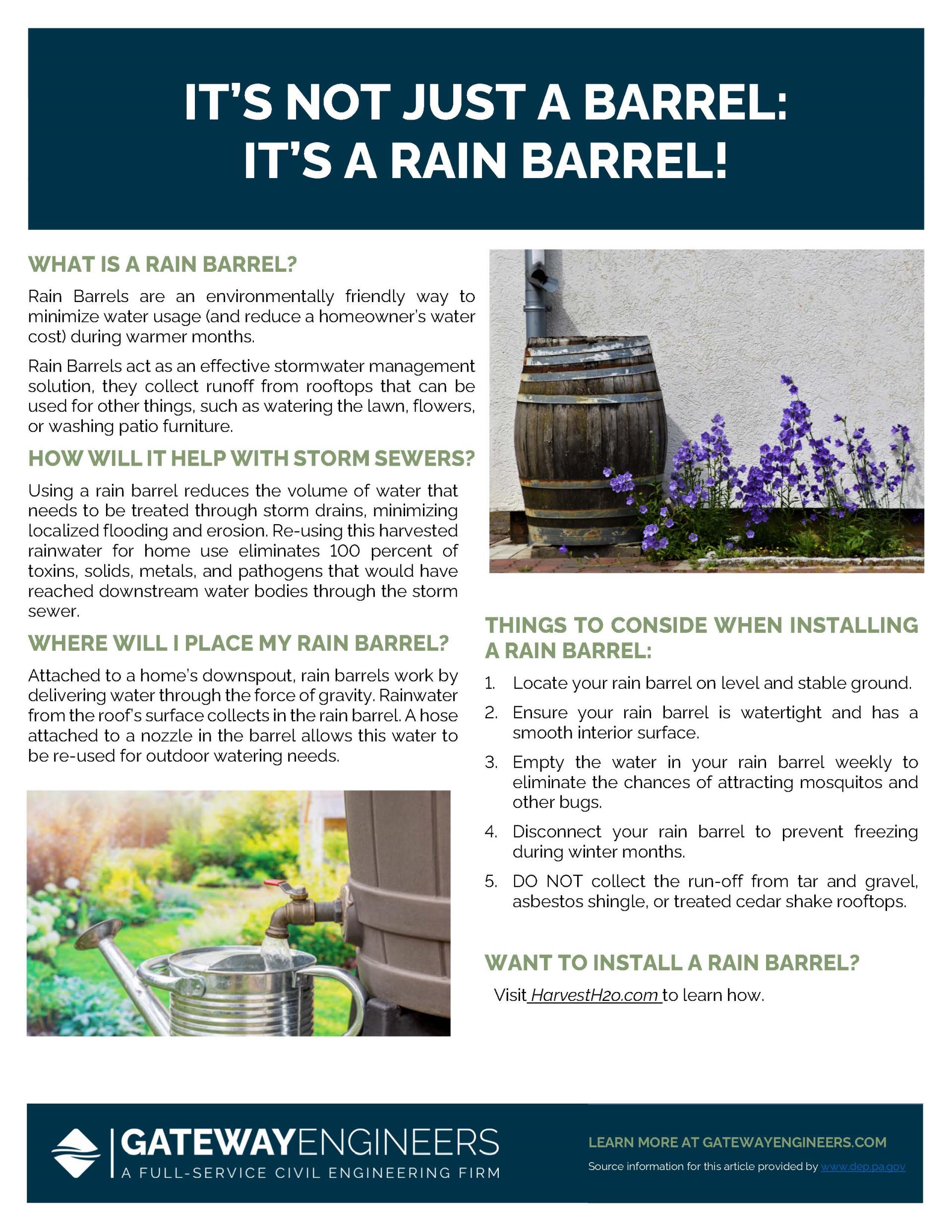 Rain Barrel